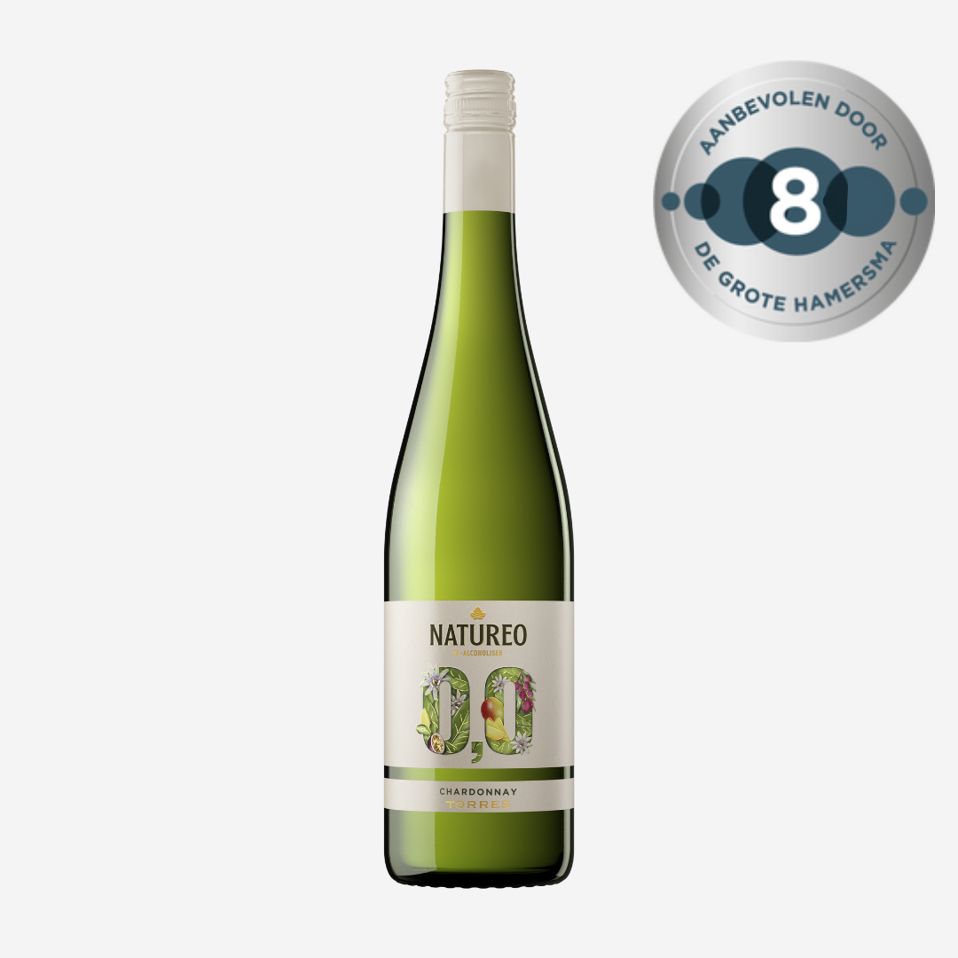 Torres Natureo Chardonnay - Alcoholvrije witte wijn | Nono Zero