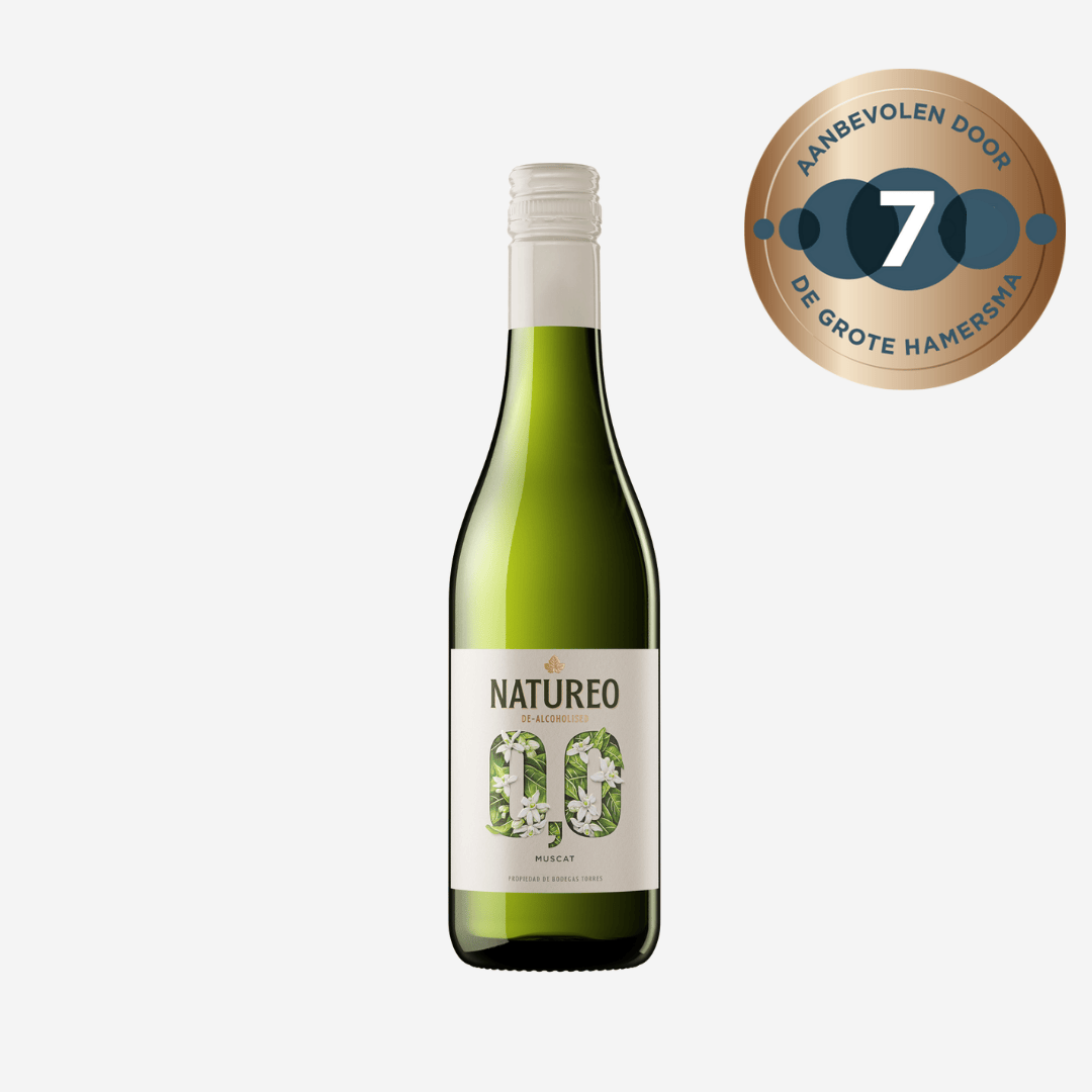 Torres Natureo Muscat – Alcoholvrije Witte Wijn 37,5 cl | Nono Zero