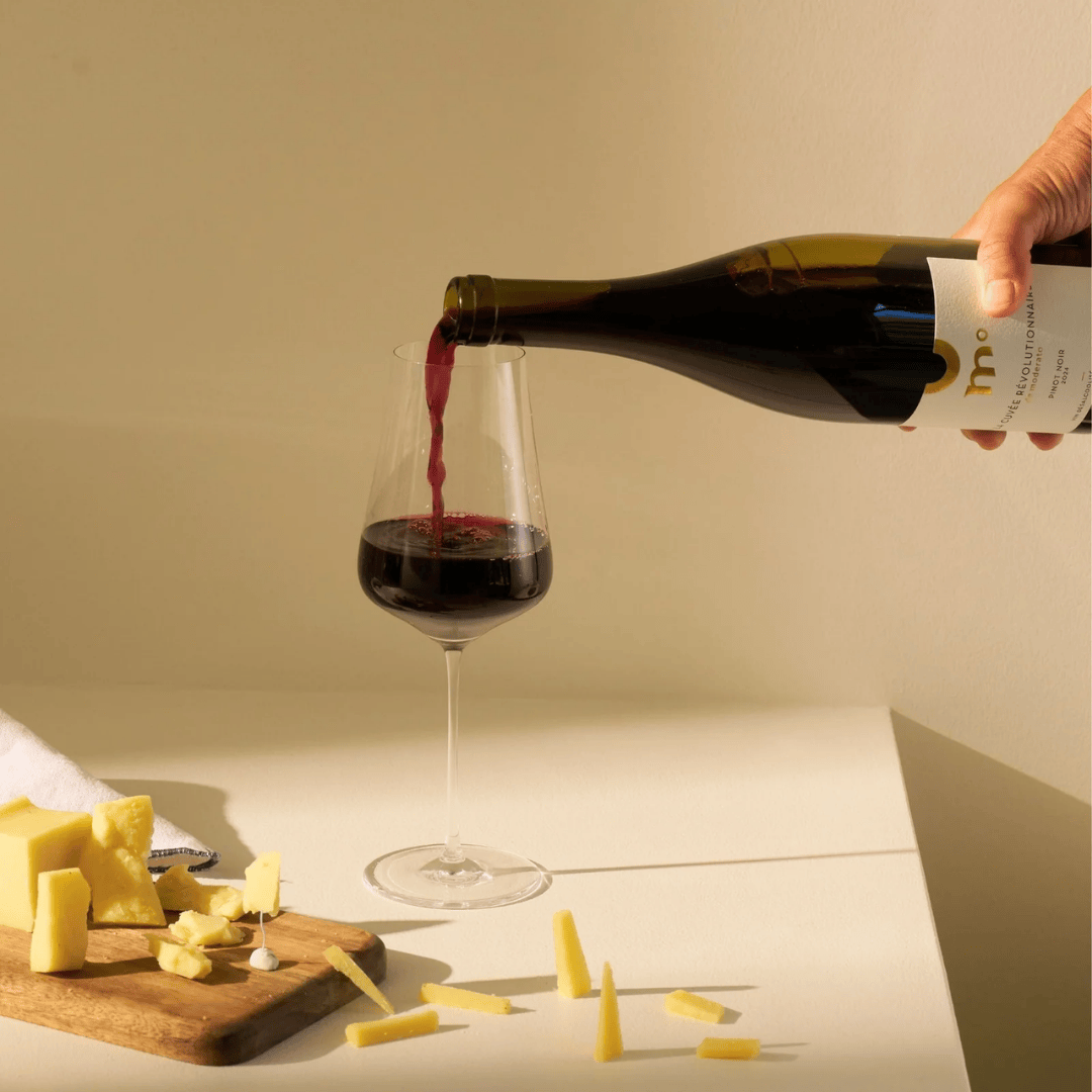 Lekkere alcoholvrije rode wijn: Moderato La Cuvée Révolutionnaire – Pinot Noir