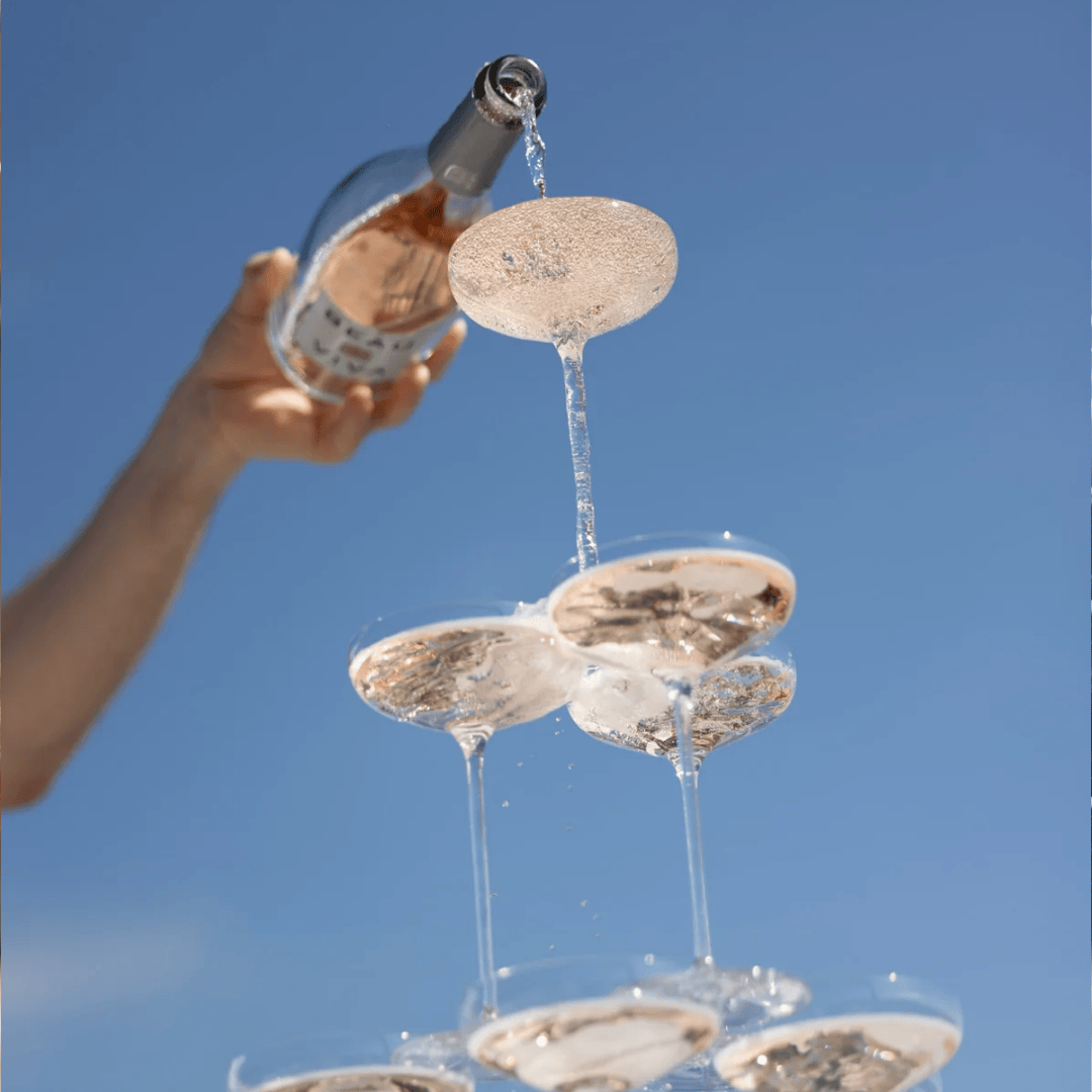 Alcoholvrije champagne - AIX Beau Viva Sparkling Rosé - Alcoholvrije rosé