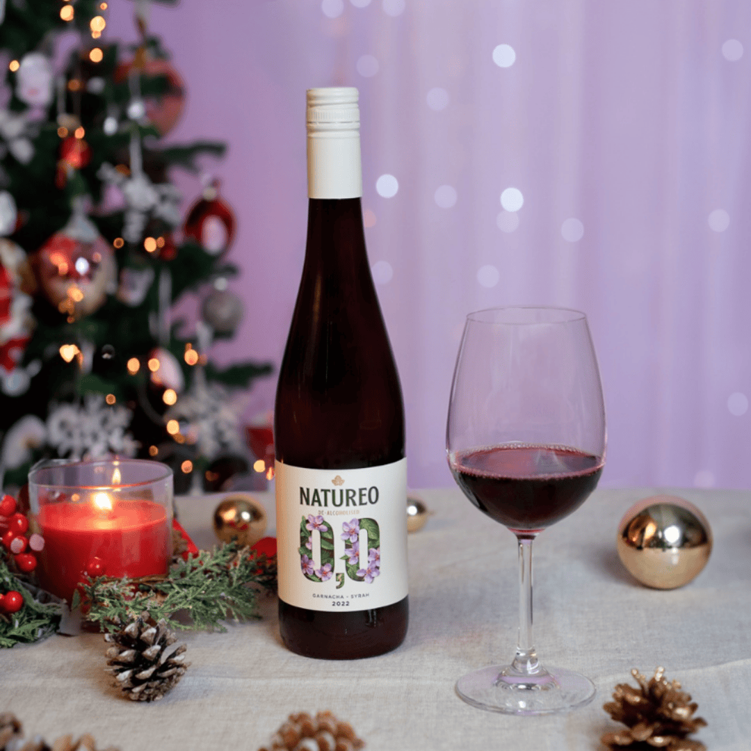 Kerst wijn: Torres Natureo Garnacha Syrah Red - alcoholvrije rode wijn