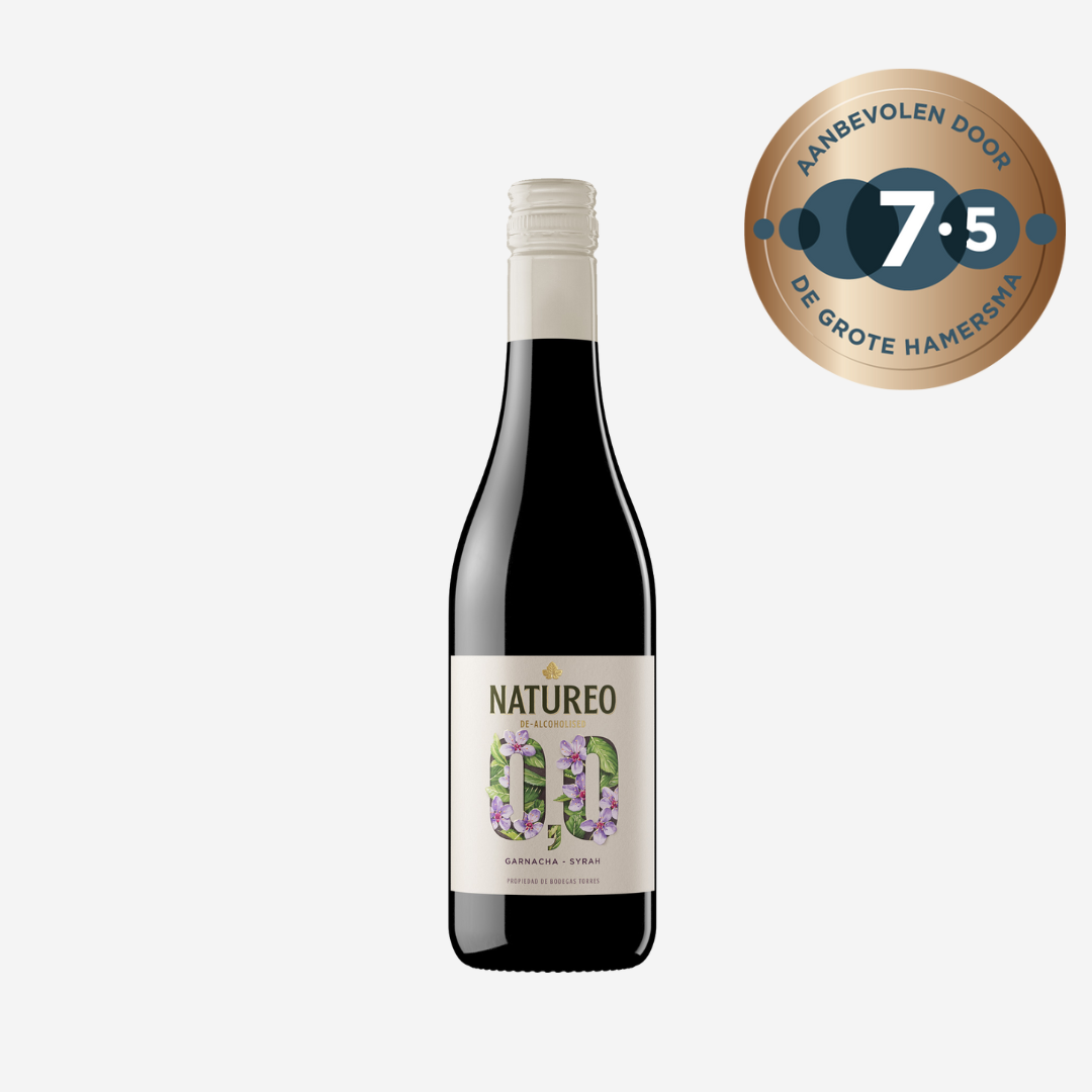 Torres Natureo Garnacha Syrah Red 37,5 cl - Alcoholvrije rode wijn | Nono Zero