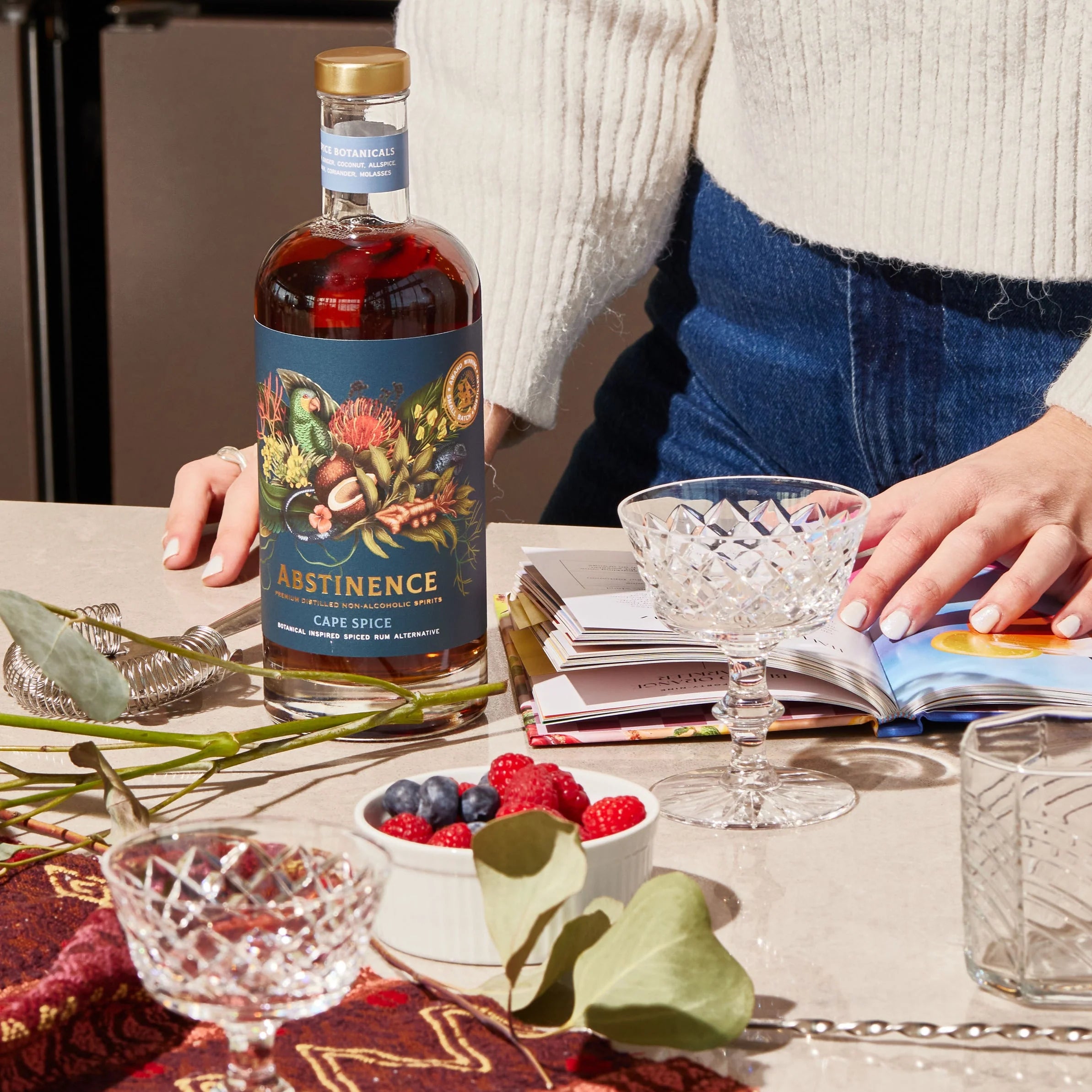 Cape Spice, alcoholvrije rum van Abstinence Spirits