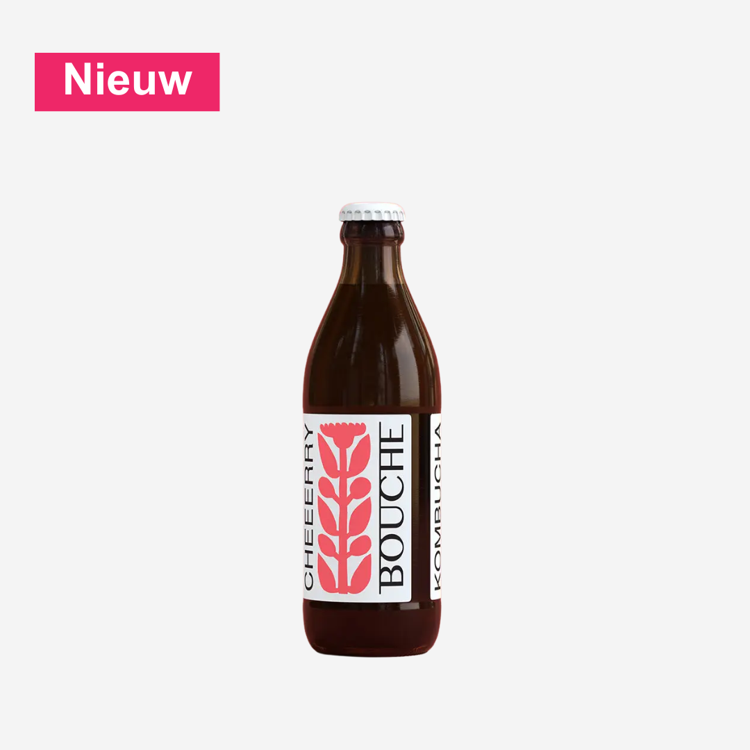 Bouche Kombucha | Cheeerry - 33 cl bij Nono Zero