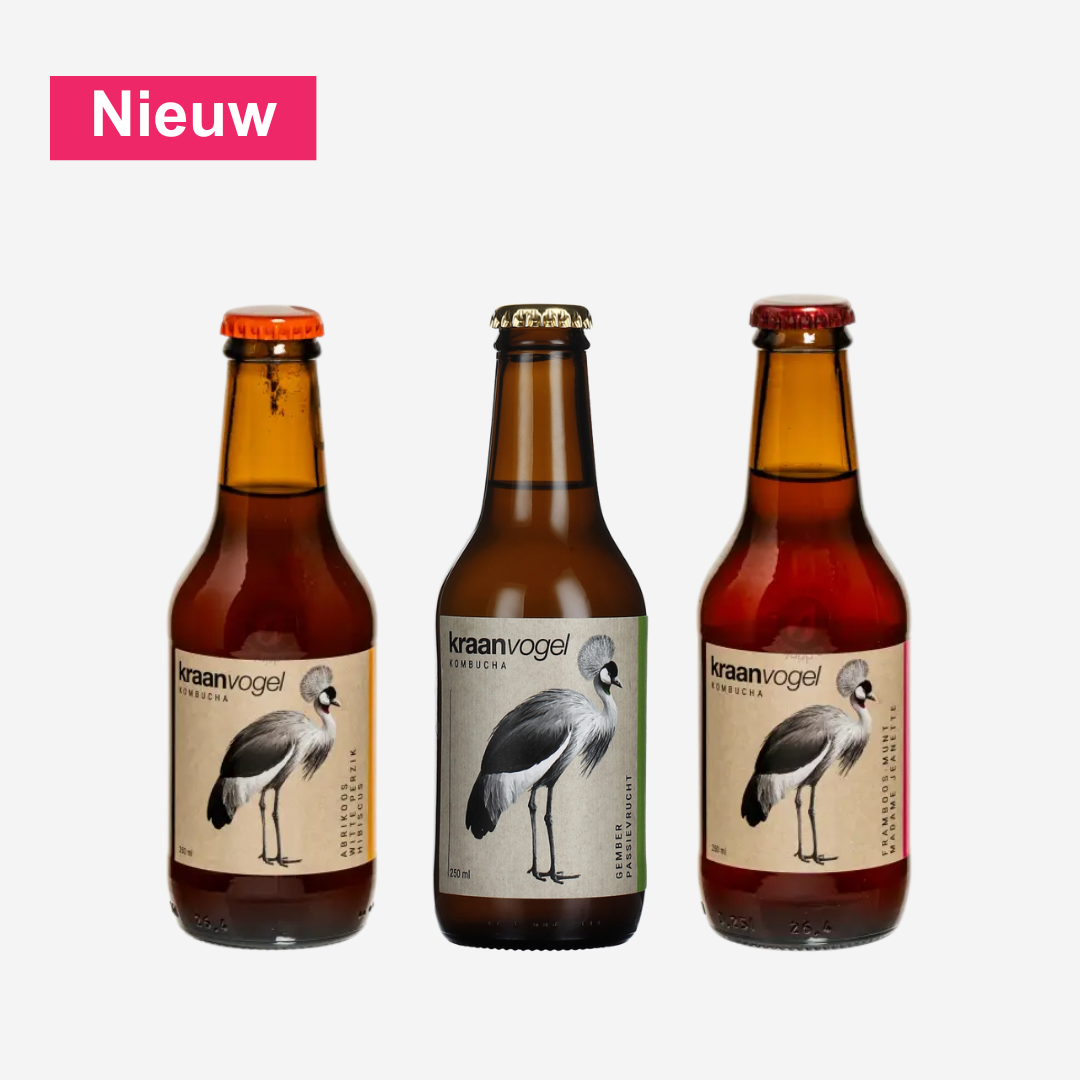 Proefpakket Kraanvogel Kombucha bij Nono Zero