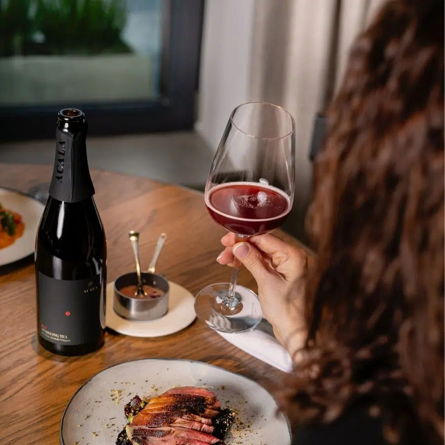 Acala Sparkling Tea Red Wine Style 750 ml