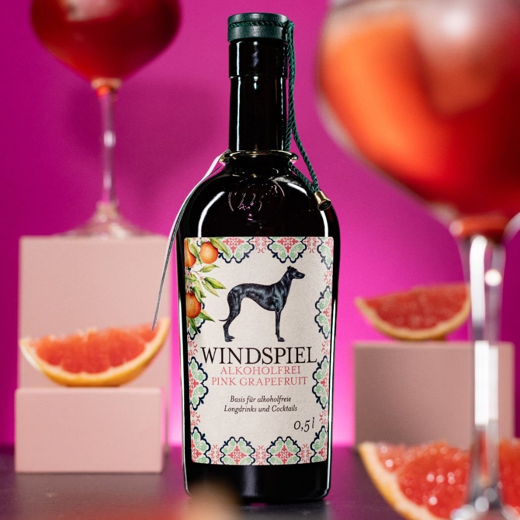 Windspiel Pink Grapefruit Alcoholvrij sfeerfoto